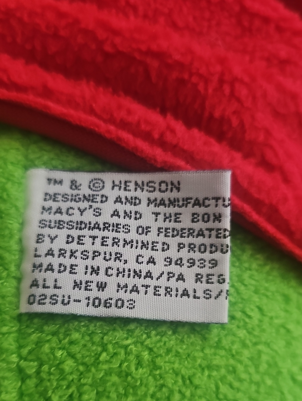 Kermit the Frog Plush Macys Exclusive 2002 Jim Henson Muppets Red Vest & Hat - Picture 5 of 8